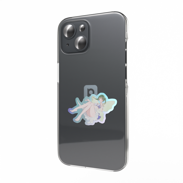 オーロラスマホステッカー - W55 × H91mm 以内