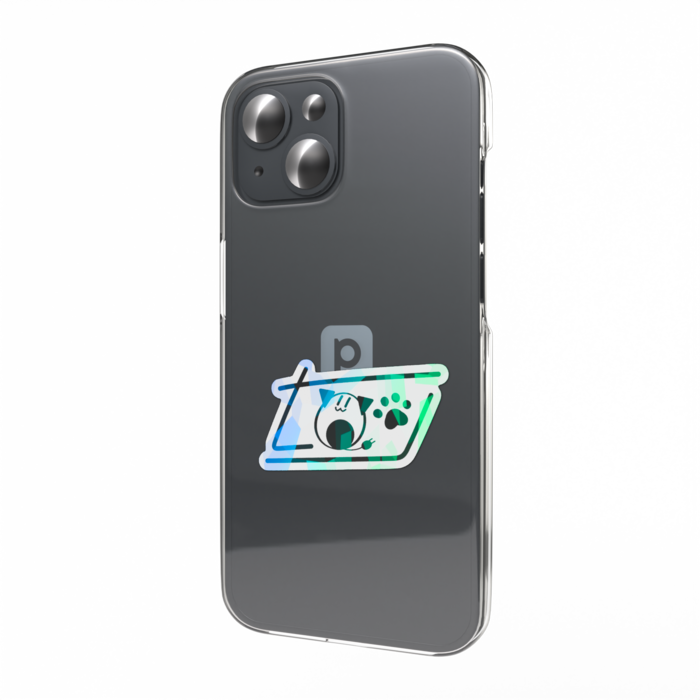 ホログラムスマホステッカー - 縦