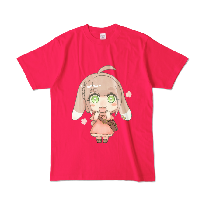 カラーTシャツ - L - ホットピンク (濃色)