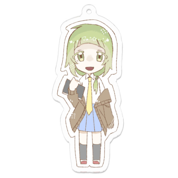 アクリルキーホルダー - 70 x 70 (mm)