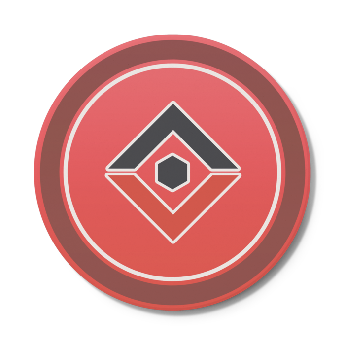 銃音ベレ◇カラーロゴコースター