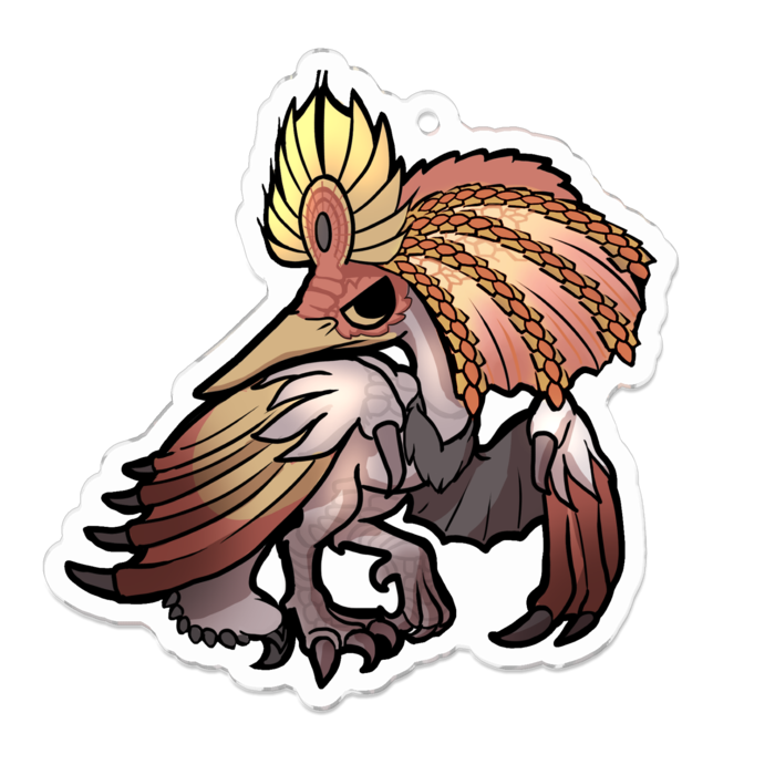 アクリルキーホルダー - 70 x 70 (mm)