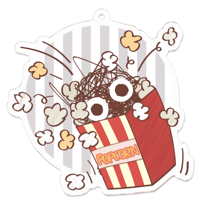 アクリルキーホルダー - 70 x 70 (mm)