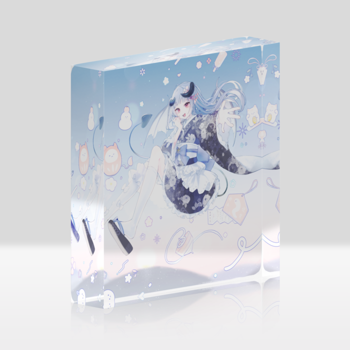 アクリルブロック - 100x100mm