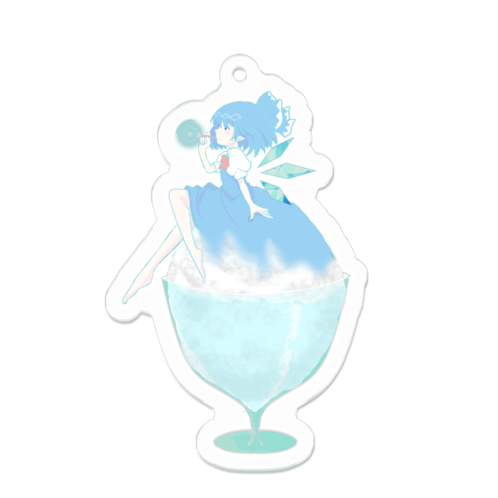 アクリルキーホルダー - 70 x 70 (mm)