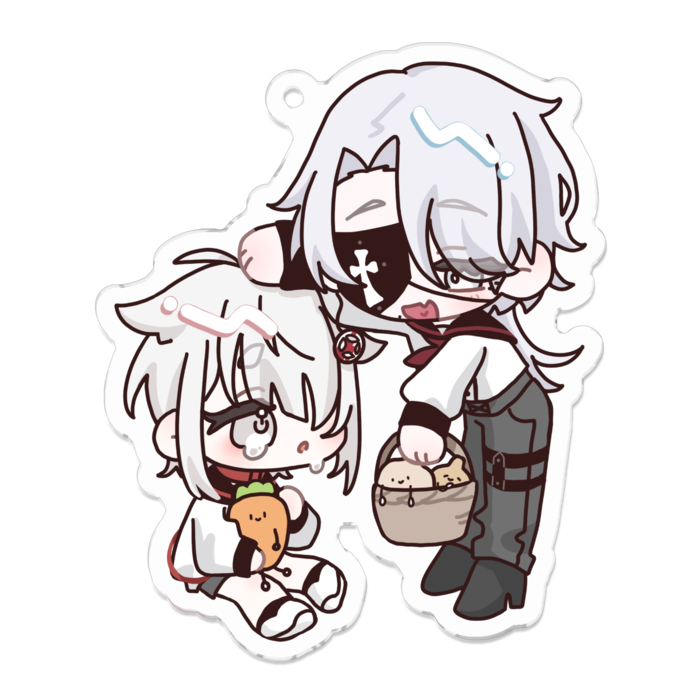 アクリルキーホルダー - 70 x 70 (mm)