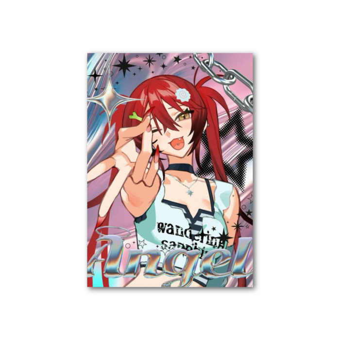 フォト風カード - 縦 - 片面