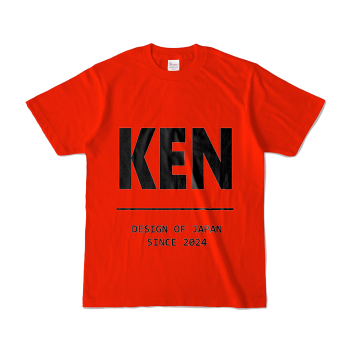 カラーTシャツ - S - レッド (濃色)