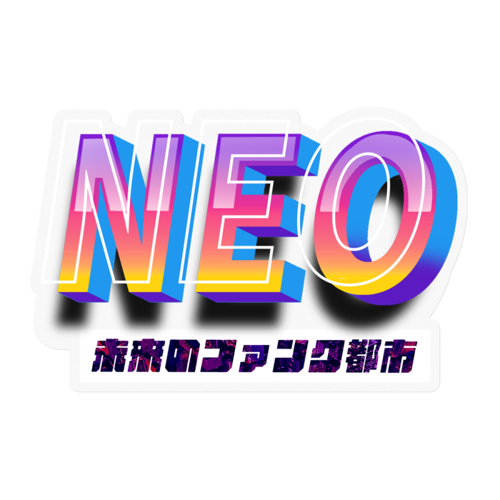 ステッカー - 100 x 100 (mm)