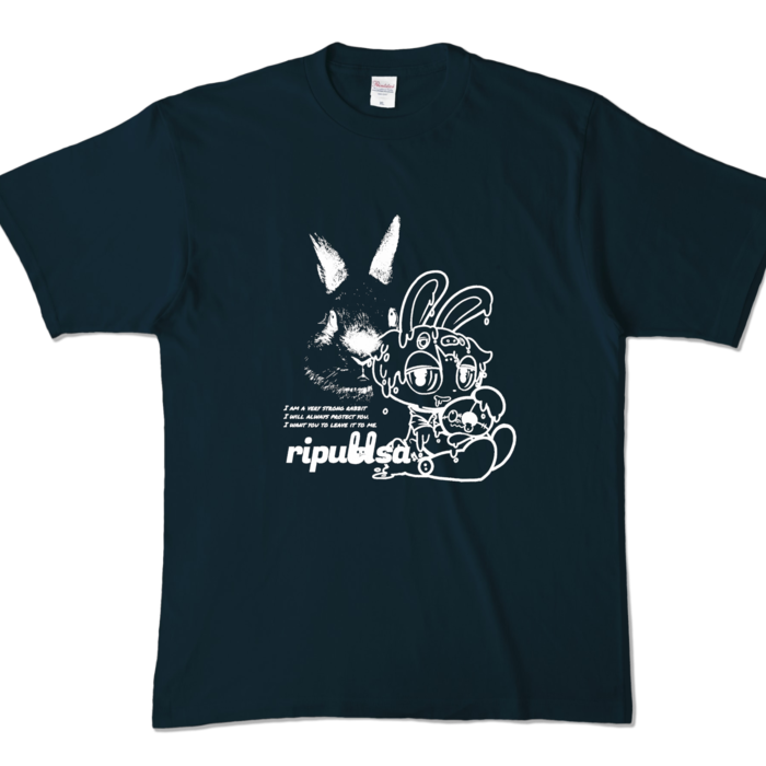 カラーTシャツ - XL - ネイビー (濃色)