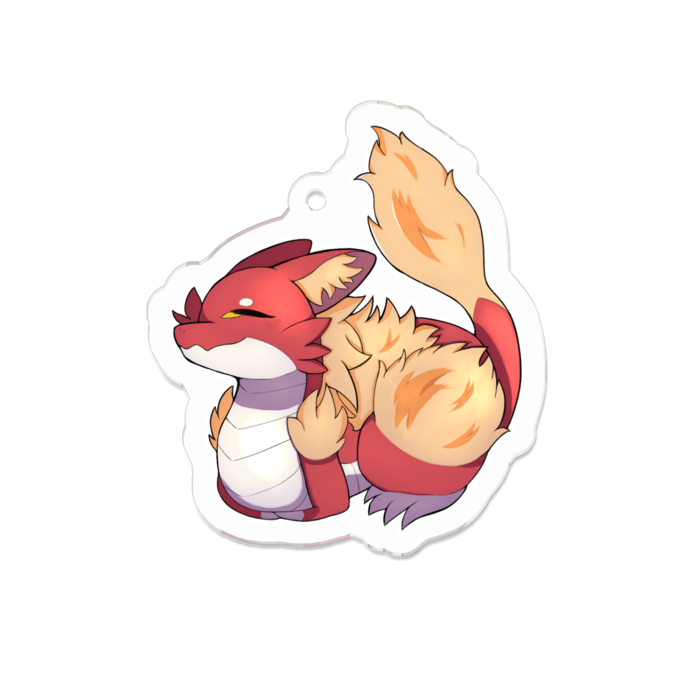 アクリルキーホルダー - 70 x 70 (mm)