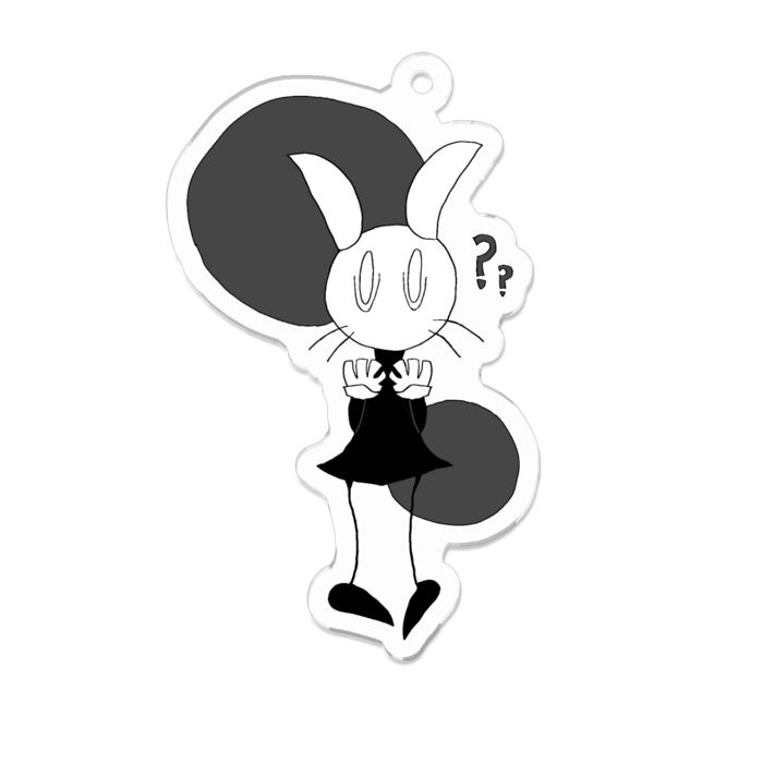 アクリルキーホルダー - 70 x 70 (mm)