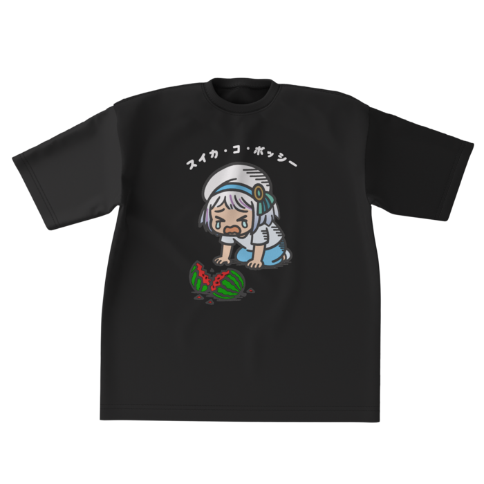 ビッグシルエットTシャツ - XL - 黒色