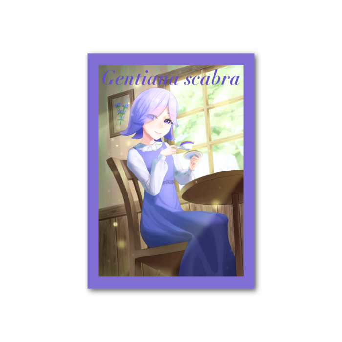 フォト風カード - 縦 - 片面