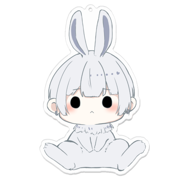 アクリルキーホルダー - 100 x 100 (mm)