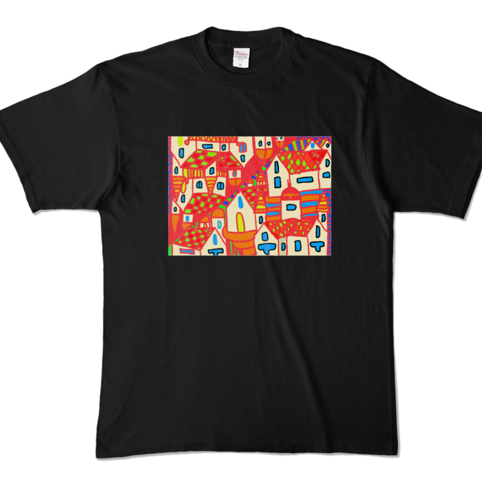 カラーTシャツ - XL - ブラック (濃色)