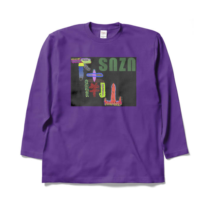 ロングスリーブTシャツ - XL - パープル