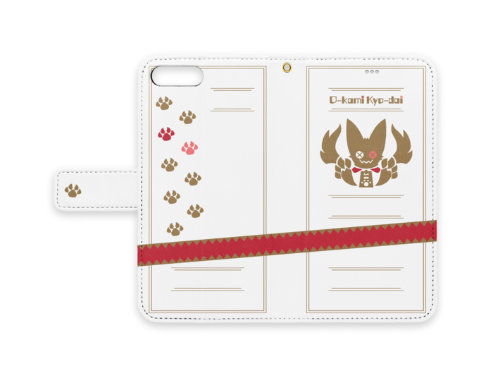 手帳型iPhoneケース - iPhone 8 Plus / 7 Plus - ストラップ穴 あり