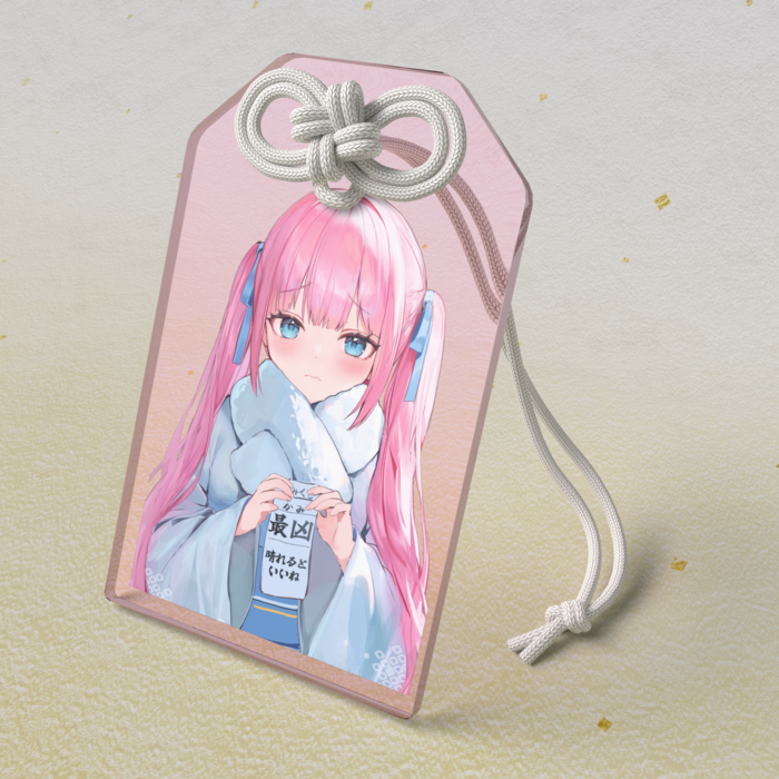 A アクリルお守り - 50 × 80mm