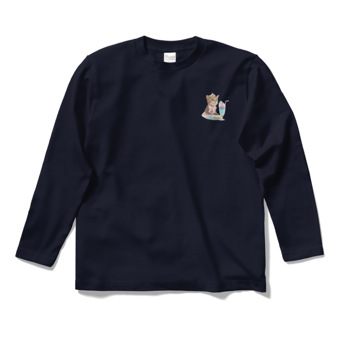 ロングスリーブTシャツ - S - ネイビー