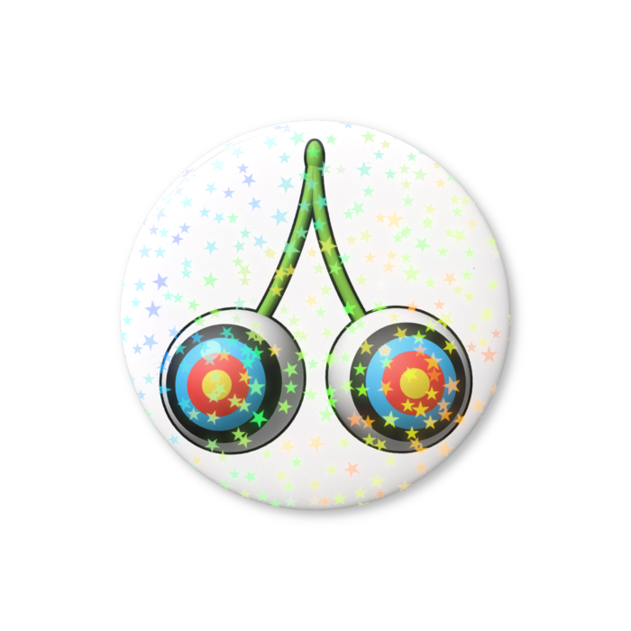 ホログラム缶バッジ - 56mm