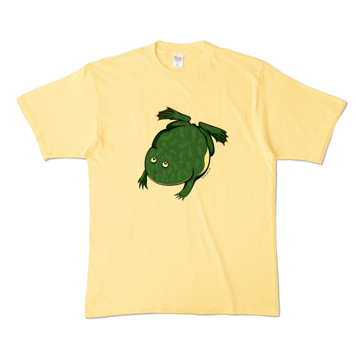 カラーTシャツ - XL - ライトイエロー (淡色)