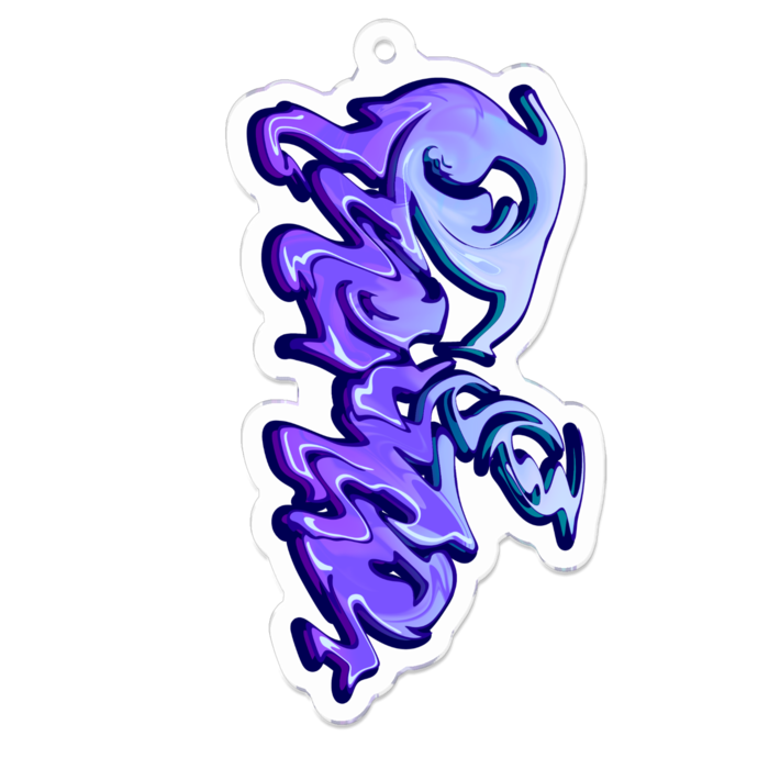 アクリルキーホルダー - 70 x 70 (mm)