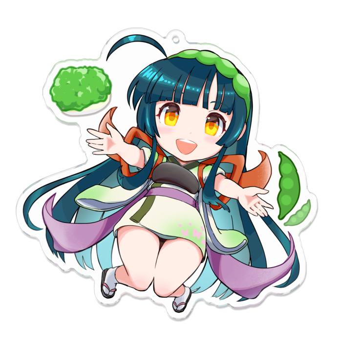 アクリルキーホルダー - 100 x 100 (mm)