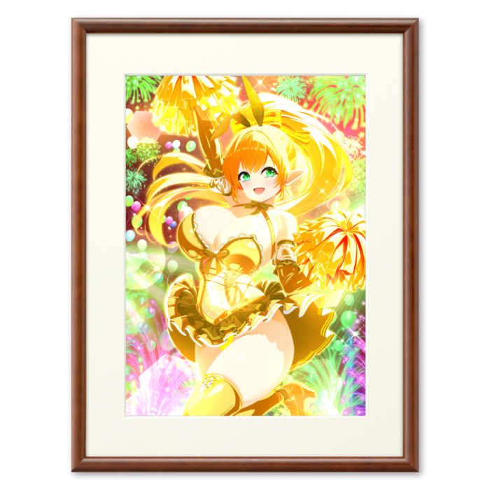 複製画(プリモアート) - A3(金髪/額縁・ブラウン)
