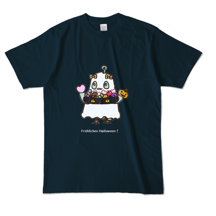 カラーTシャツ - L - ネイビー (濃色)