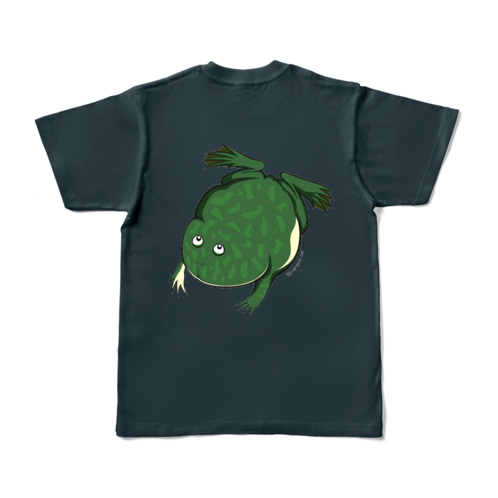 カラーTシャツ - S - デニム (濃色)