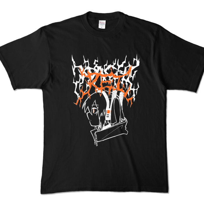 カラーTシャツ - XL - ブラック (濃色)