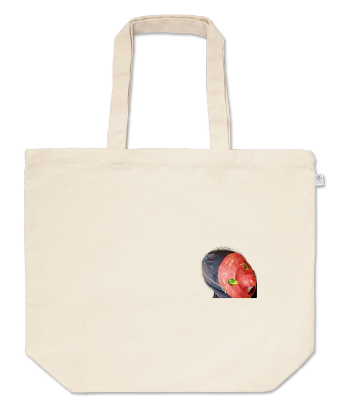 トートバッグ - L - プリント面積中 - ナチュラル