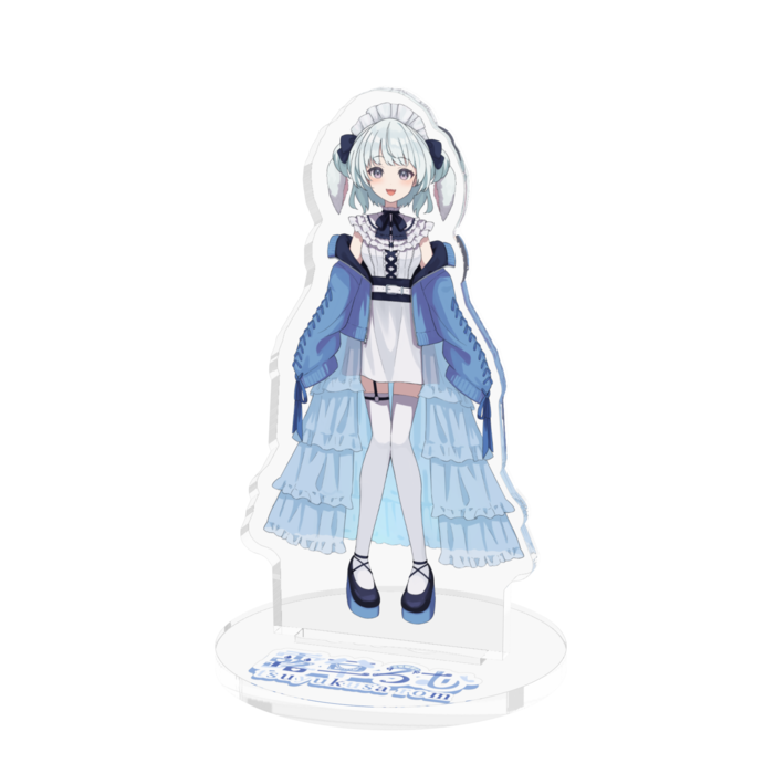 立ち絵(新衣装)　アクリルフィギュア Ver. - 70x70 (mm)