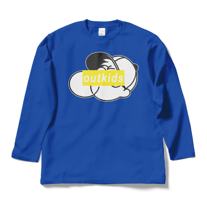 ロングスリーブTシャツ - L - ロイヤルブルー