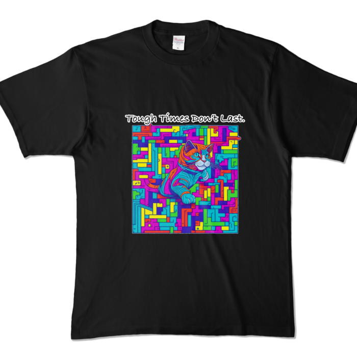 カラーTシャツ - XL - ブラック (濃色)