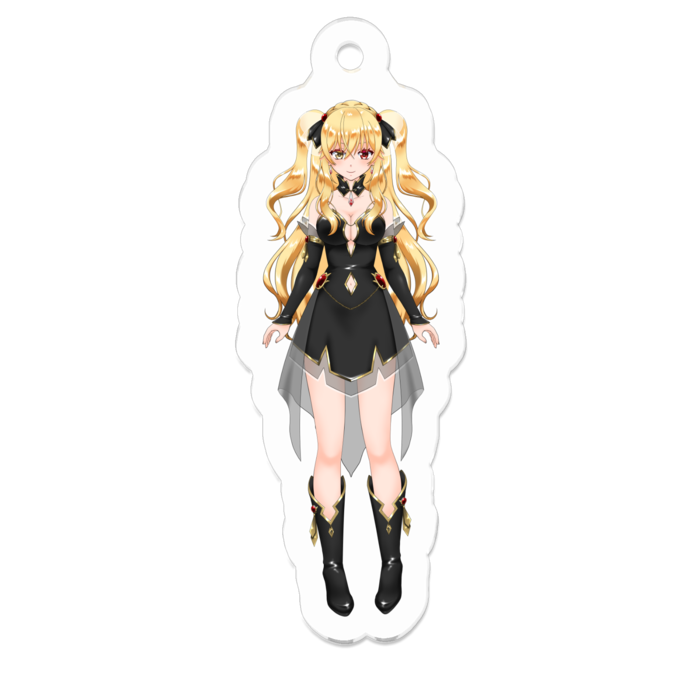 アクリルキーホルダー（コーティング） - 50 x 50 (mm)