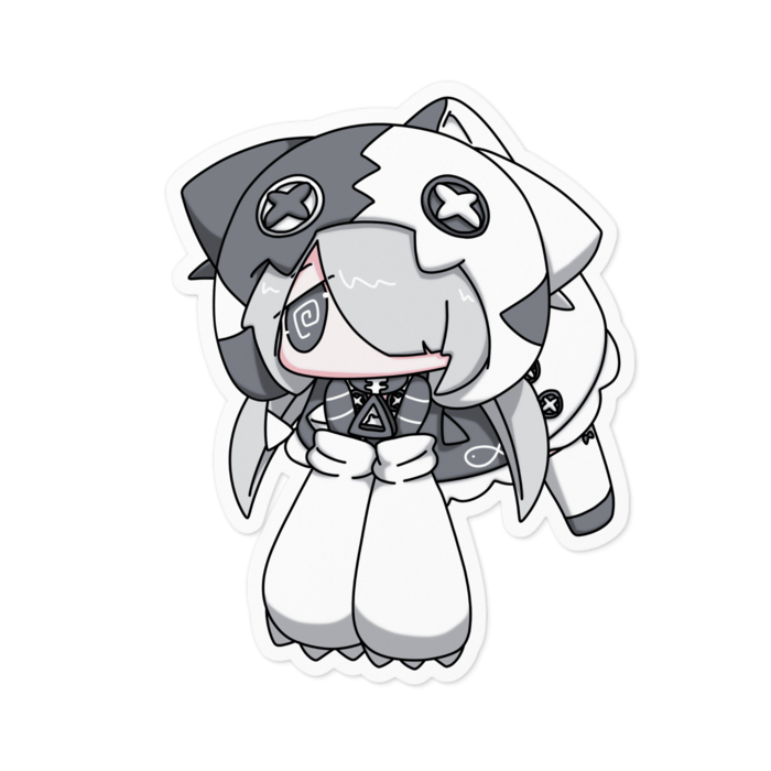 ステッカー - 100 x 100 (mm)