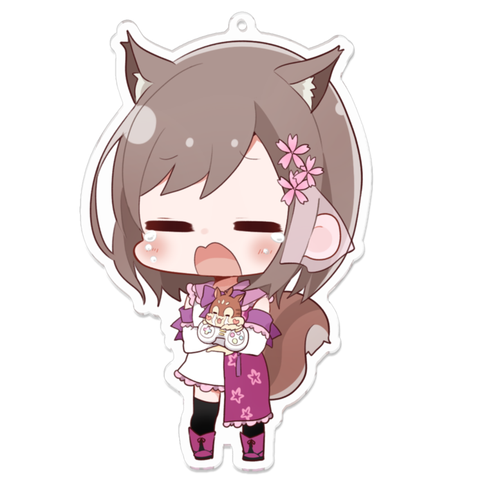 アクリルキーホルダー - 100 x 100 (mm)