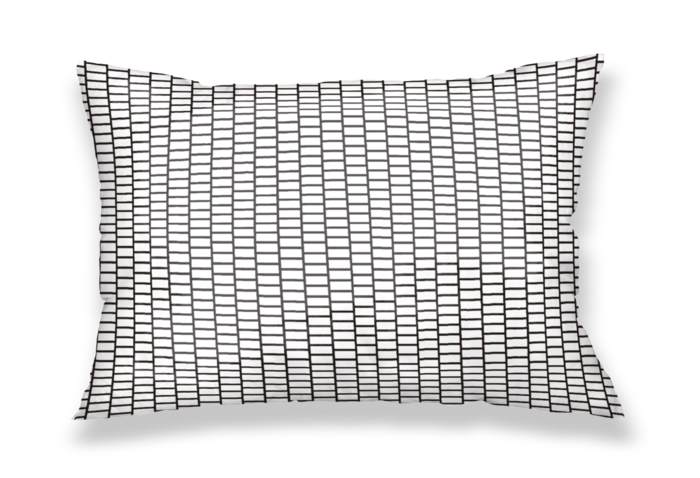 枕カバー - 43x63cm - 片面