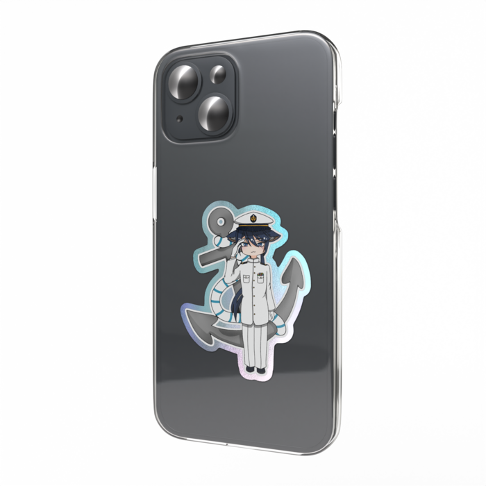 オーロラスマホステッカー - 縦