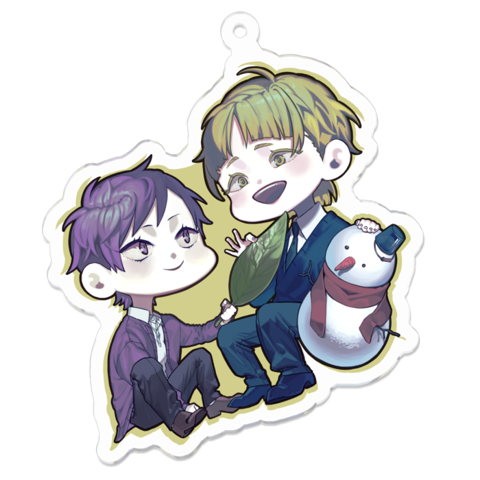 アクリルキーホルダー - 70 x 70 (mm)