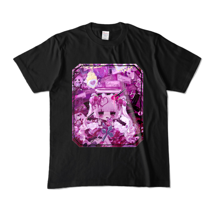 カラーTシャツ - M - ブラック (濃色)