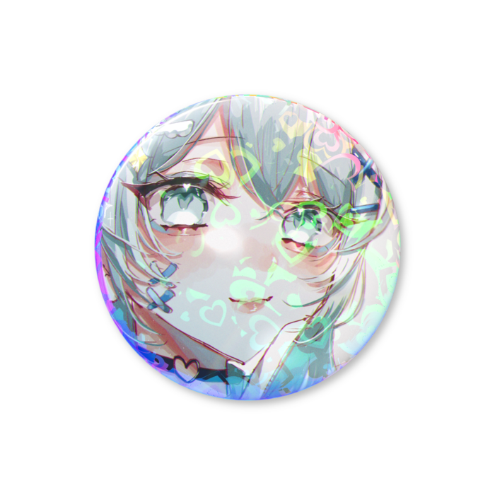 ホログラム缶バッジ - 32mm