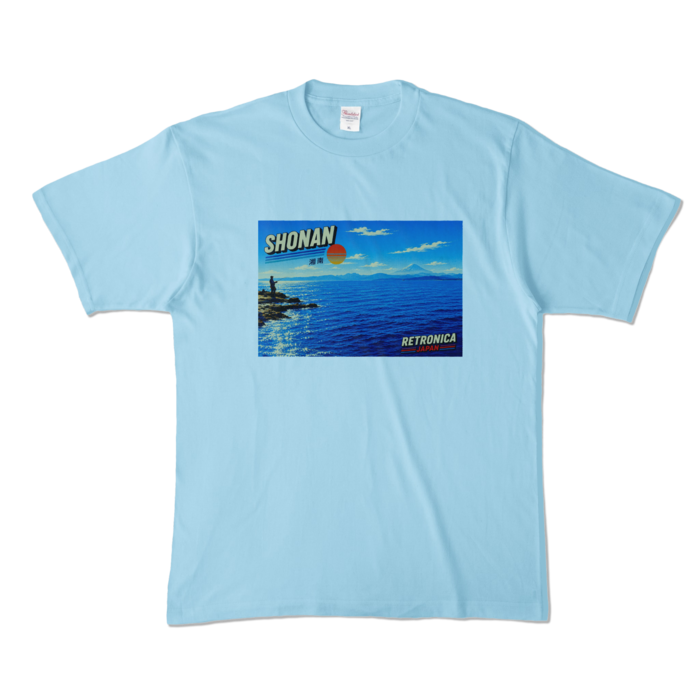 カラーTシャツ - XL - ライトブルー (淡色)