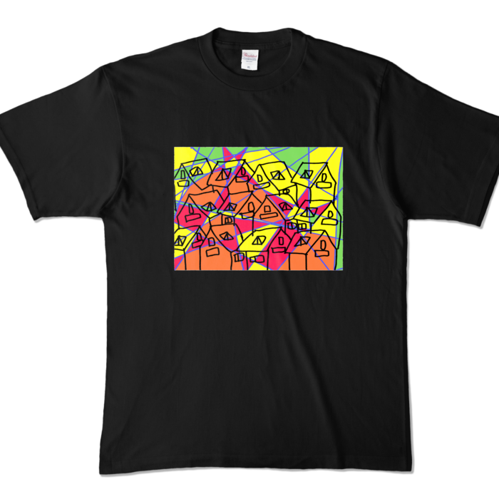 カラーTシャツ - XL - ブラック (濃色)