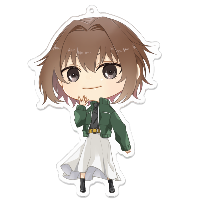 アクリルキーホルダー - 100 x 100 (mm)