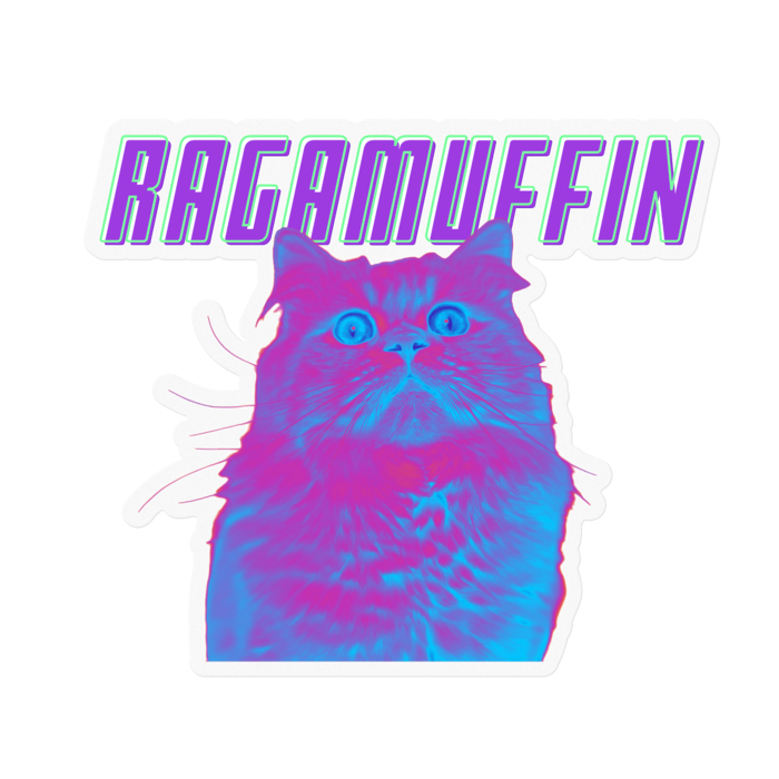 ステッカー - 100 x 100 (mm)
