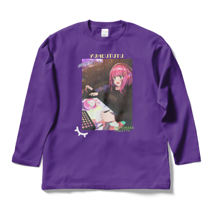 ロングスリーブTシャツ - L - パープル