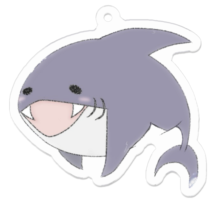 アクリルキーホルダー（コーティング） - 50 x 50 (mm)